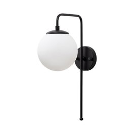Opviq Viran - 10915 Lámpara de pared Blanco y negro